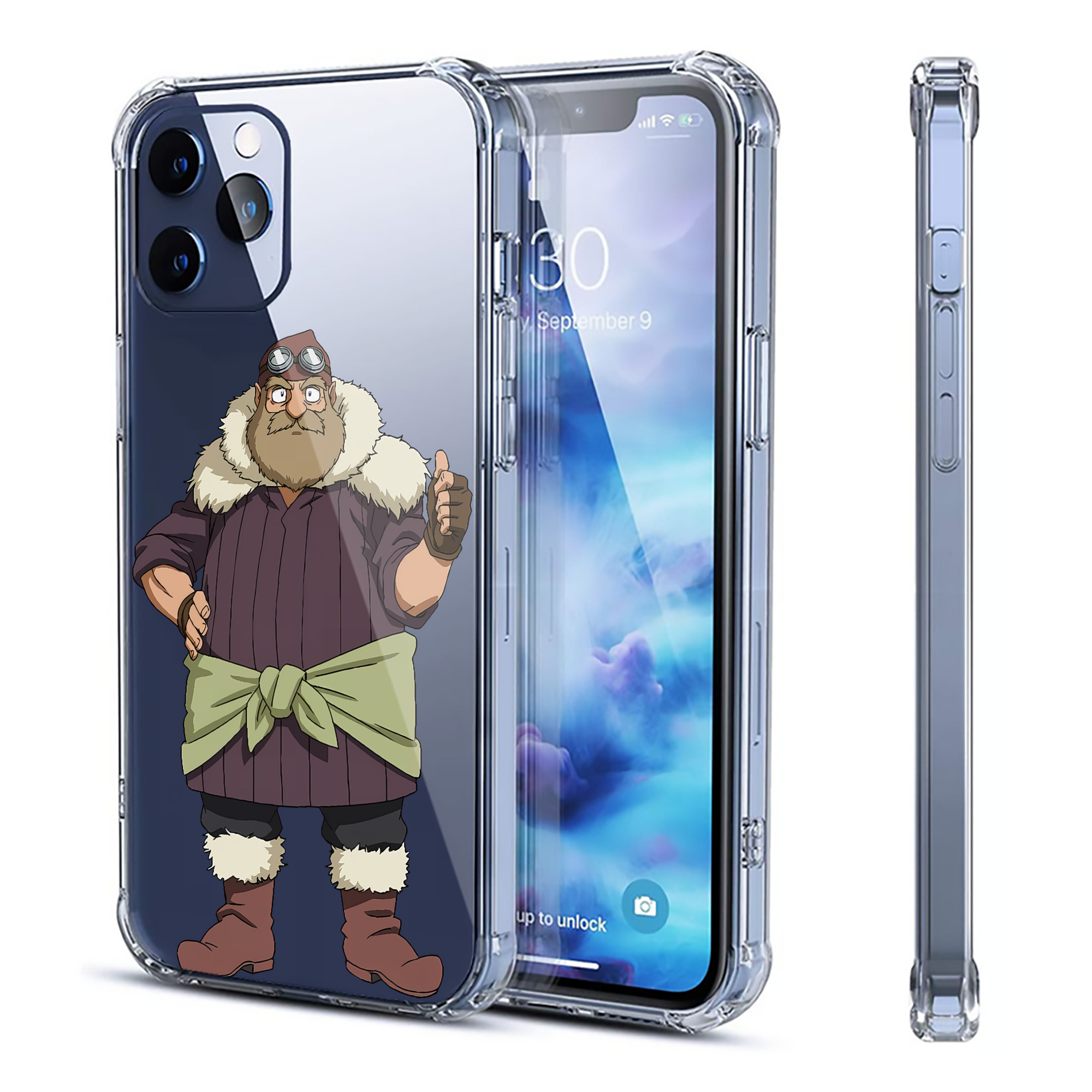 （画像用） 転スラ Regarding Reincarnated to Slime 【iPhone 12シリーズ対応】透明スマホケース（クリアソフトケース）